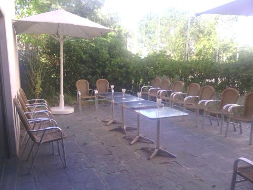 Balcony/terrace, Hotel Eco Via Lusitana in Carabanchel