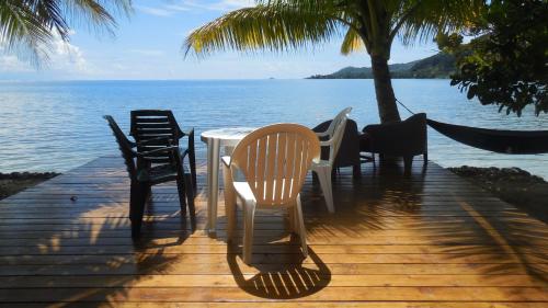 Erkély/terasz, Fare Vahine Oviri - 1048DTO-MT in Faaroa Öböl