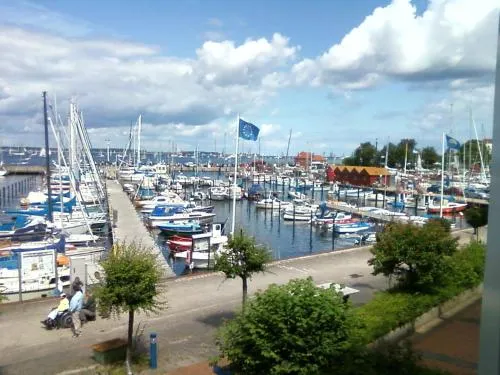 Laboe-Hafen in Laboe, Deutschland