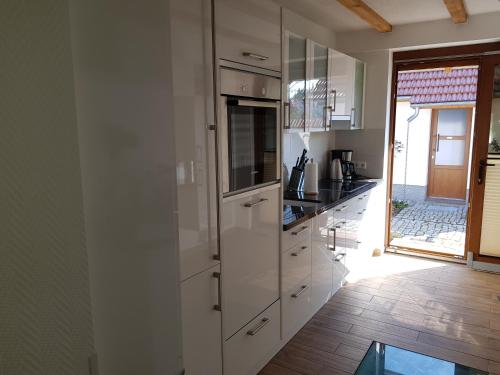 廚房, Ferienhaus in Bernau bei Berlin in 柏林貝爾瑙拜