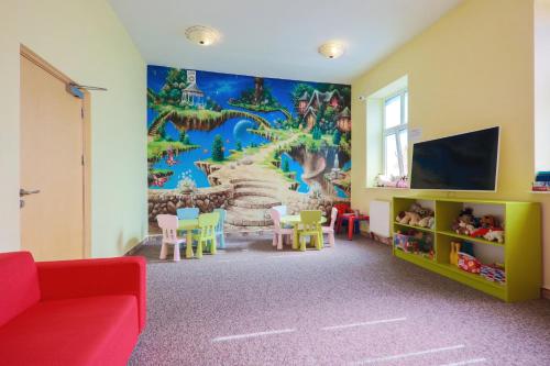 Játszótér, Hotel *** NAT Krynica Zdroj in Krynica városközpont