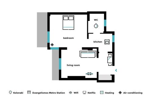 Superb 1BD Apartment in the heart of Kolonaki by UPSTREET - image 8