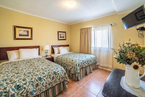 2 twin beds