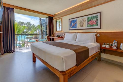 Balcony/terrace, Coral Strand Smart Choice Hotel in Seychelles Islands