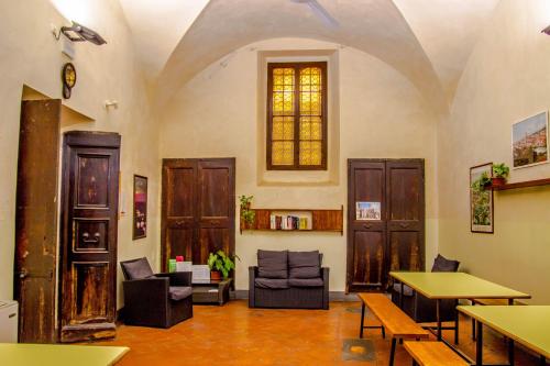 Κοινόχρηστο σαλόνι/χώρος τηλεόρασης, Hostel Santa Monaca in Φλωρεντία