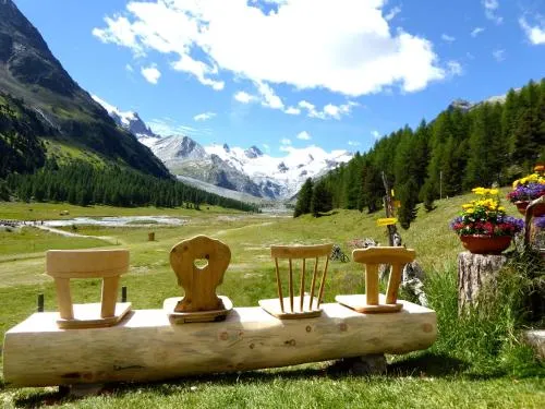 Hotel Roseg-Gletscher in Pontresina, Schweiz