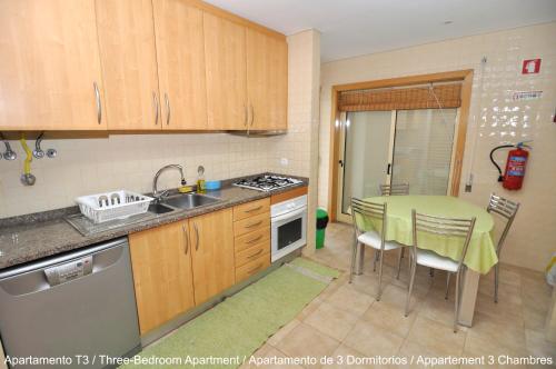 Konyha, Apartamento Areal in Murtosa