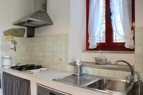 кухня, Agriturismo Borgo Ornina in Кастель-Фоконьяно