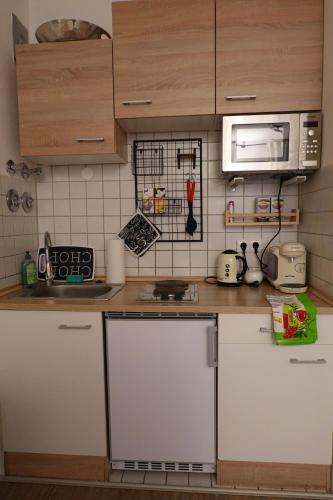 1 Zimmer Wohnung mit der Terrasse in der Innenstadt