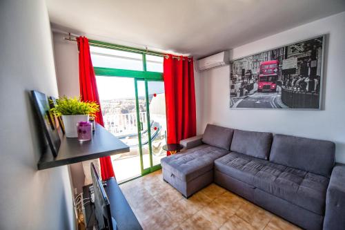 Apartment with big pool and sea view - Location saisonnière - Amadores