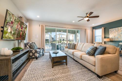 Cozy Home Near Disney by Rentyl with Private Pool, Air Hockey Table & Resort Amenities - 201B in Orlando, USA