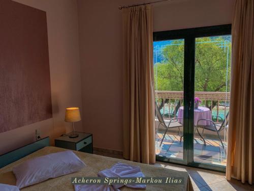 Acheron Springs-Markou Ilias Room Type - Quadruple Room with Balcony