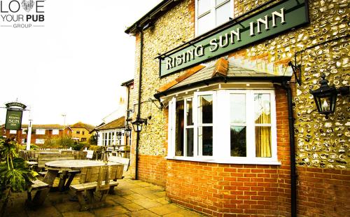 外部景觀, The Rising Sun Inn in 克蘭菲爾德