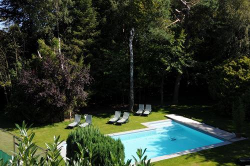 Rõdu/terrass, Hotel Hotleu in Waimes