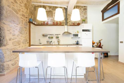 廚房, 拉普拉塔花園公寓 (Casa Jardin de la Plata) in 巴諾斯德蒙特馬約爾