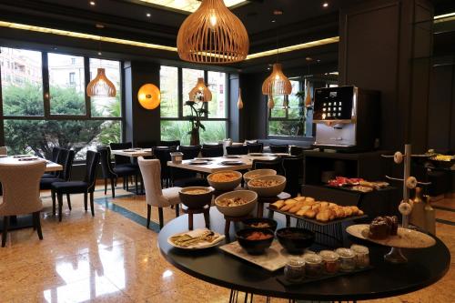 ห้องอาหาร, Hotel Olid in บายาโดลิด