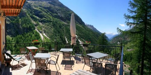 Balkons/terase, Locanda Lac Place Moulin in Bjonaza