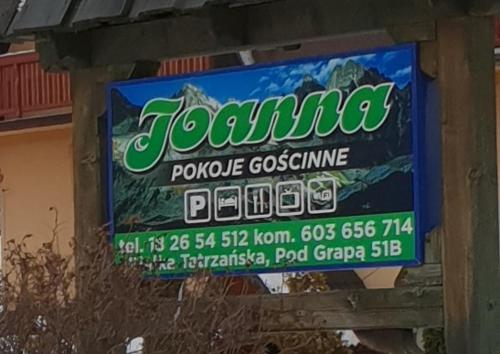 Joanna – Bialka Tatrzanska, KY