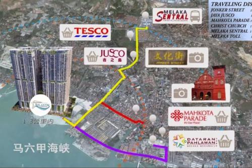 YS Atlantis Residences Melaka - Pool View YS Atlantis Residences Melaka - Pool View