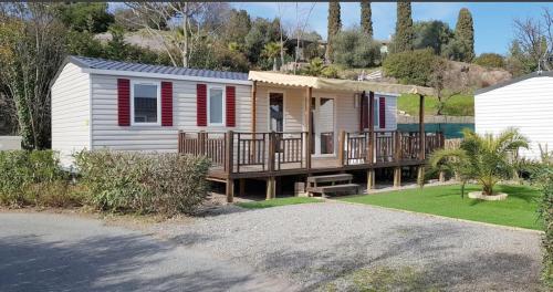 MOBILE HOME SUR EMPLACEMENT EXCEPTIONNEL ES108
