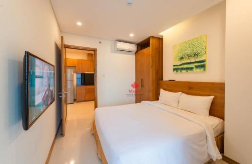 Three-Bedroom Apartment room in Maple Hotel & Apartment