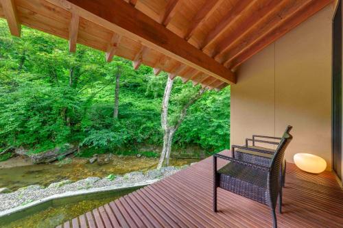 Tắm suối nước nóng, Yugawa Onsen Yamado in Nishiwaga