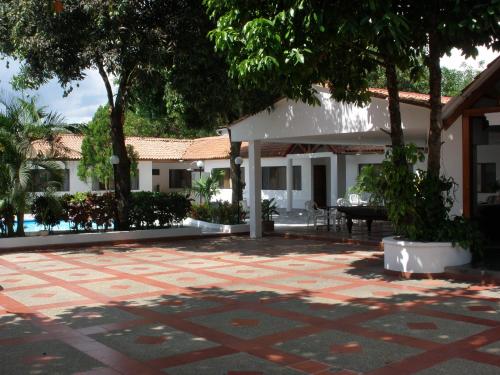 Kert, Hotel Villa Ricaurte in Ricaurte