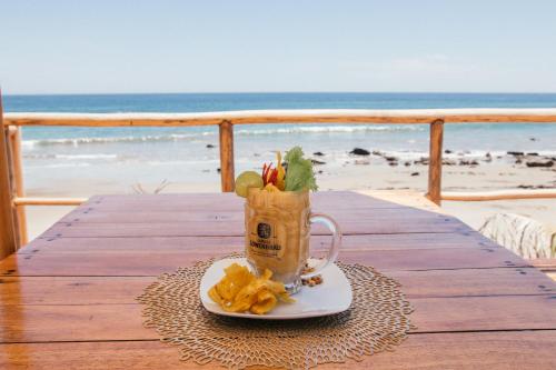 Étterem, Baja Canoas Hotel in Canoas De Punta Sal