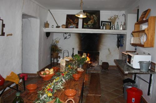 Ēdiens un dzērieni, Casa Rural Asiento del Rio in Pruna