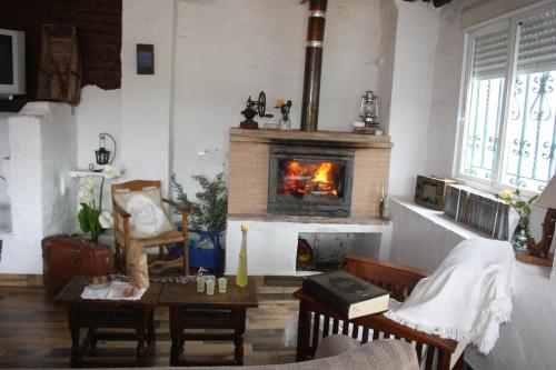 Krogs/atpūtas telpa, Casa Rural Asiento del Rio in Pruna