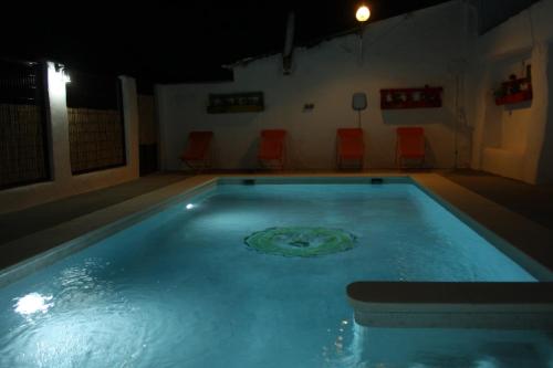 Peldbaseins, Casa Rural Asiento del Rio in Pruna
