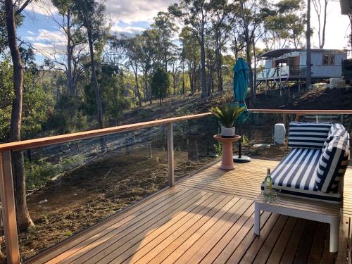Balkons/terase, Free Spirit Pods in North Bruny