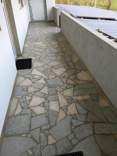 Erkély/terasz, Ferienwohung Hirsch in Bad Rappenau