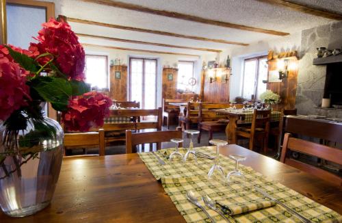 Restorāns, Hotel Edelweiss in Bognanco