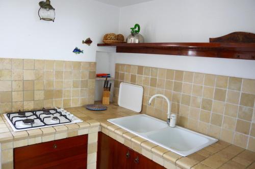 virtuve, Casa Acquamarina in Villanova