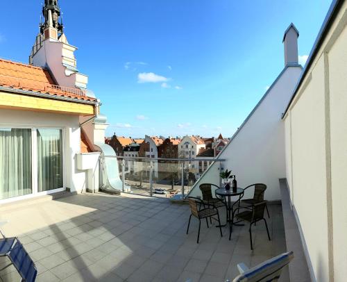 Балкон, Apartamenty Elbląg (Apartamenty Elblag) in Ельблонг