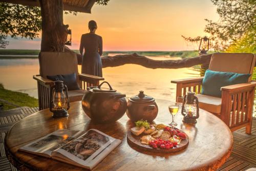 Bar/lounge, Xaro Lodge in Shakawe