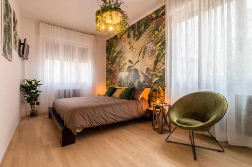  JUNGLE CHIC WITH TERRACE @TREVISO CITY CENTER, Pension in Treviso