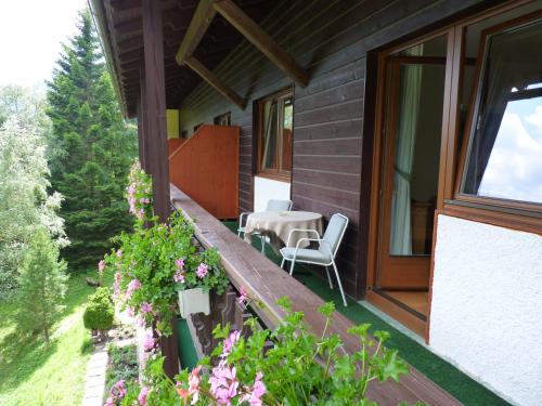Balcony/terrace, Appartements Larchenhof in Sankt Oswald