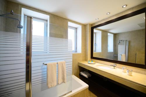 Badezimmer, National Hotel Jerusalem in Jerusalem