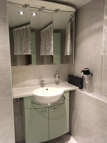 Bathroom, Ferienwohnung "Zur Wilke" in Stadt Wehlen