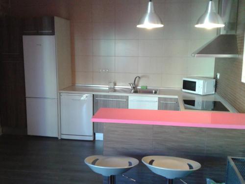Konyha, Apartamentos La Muralla in Horta De Sant Joan