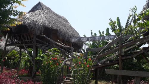 Sunny Field Eco Stilt House