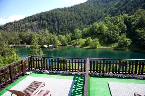 Balcony/terrace, Chalet Sul Lago Hotel In Montagna in Moncenisio