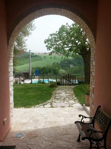 View, Agriturismo Il Casale in Pergola (Urbino)