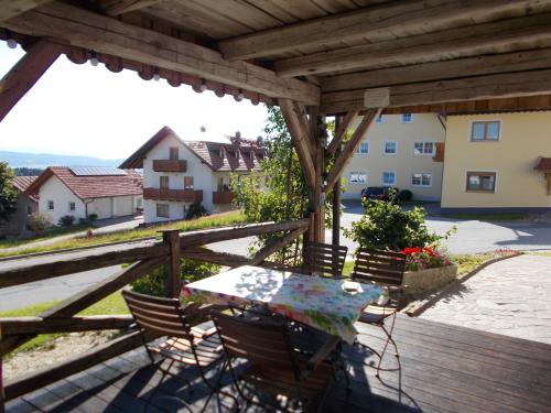 A szálláshely kívülről, Ferienhaus Rachelblick in Kirchberg im Wald