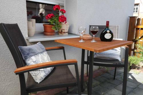 Altan/terrasse, Ferienwohnung Altes Rathaus in Tauberbischofsheim