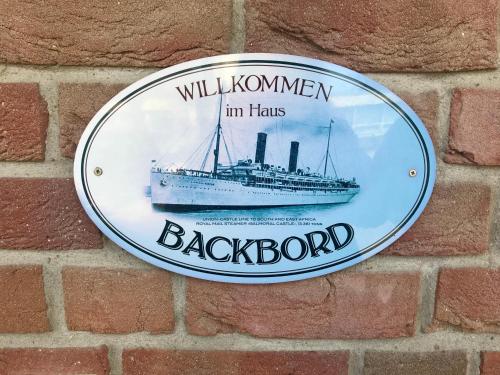 Backbord by Ferienhaus Strandgut 3.0km von Zum Roland entfernt