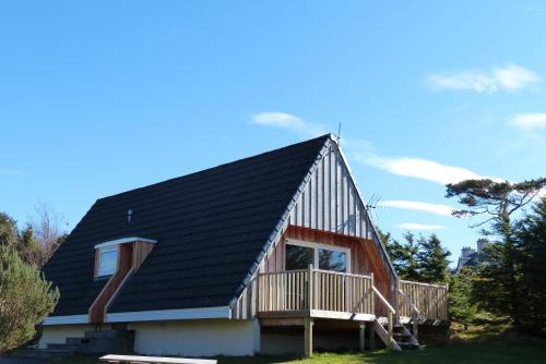 外部景觀, Aultbea Lodges in 奧爾特貝