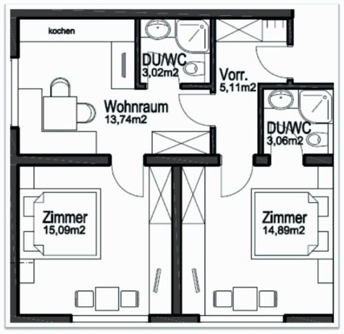 Two-Bedroom Apartment